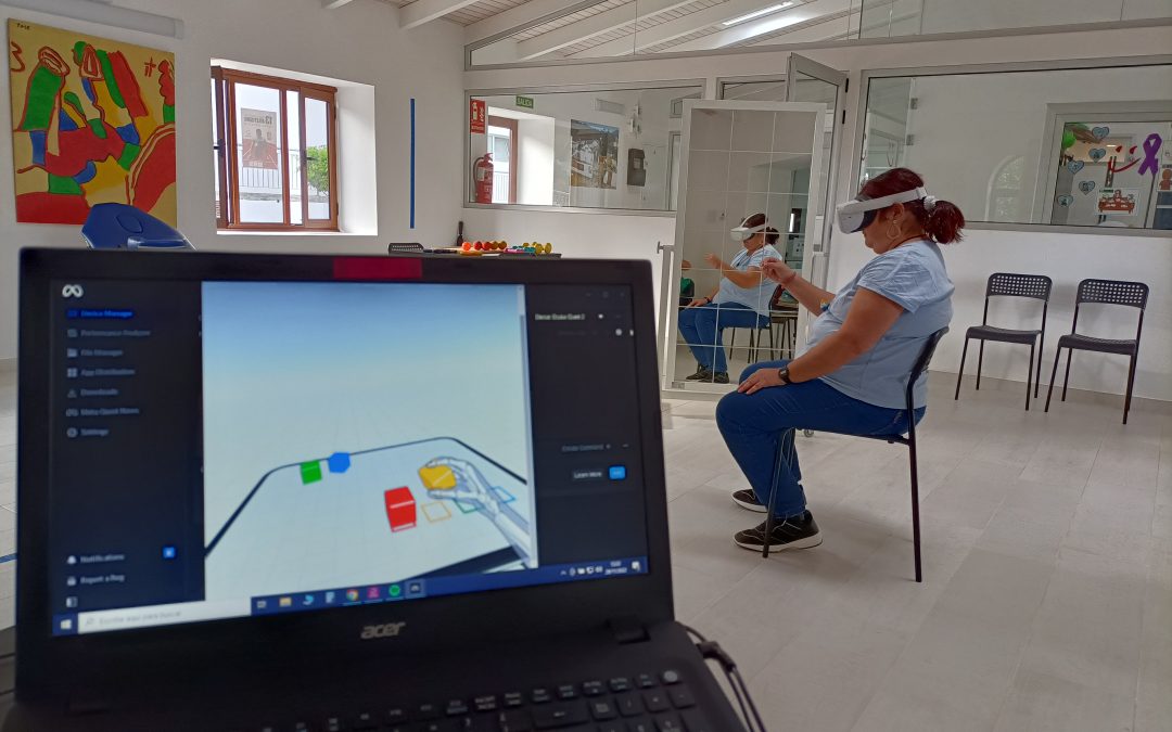 Fisioterapia con Realidad Virtual