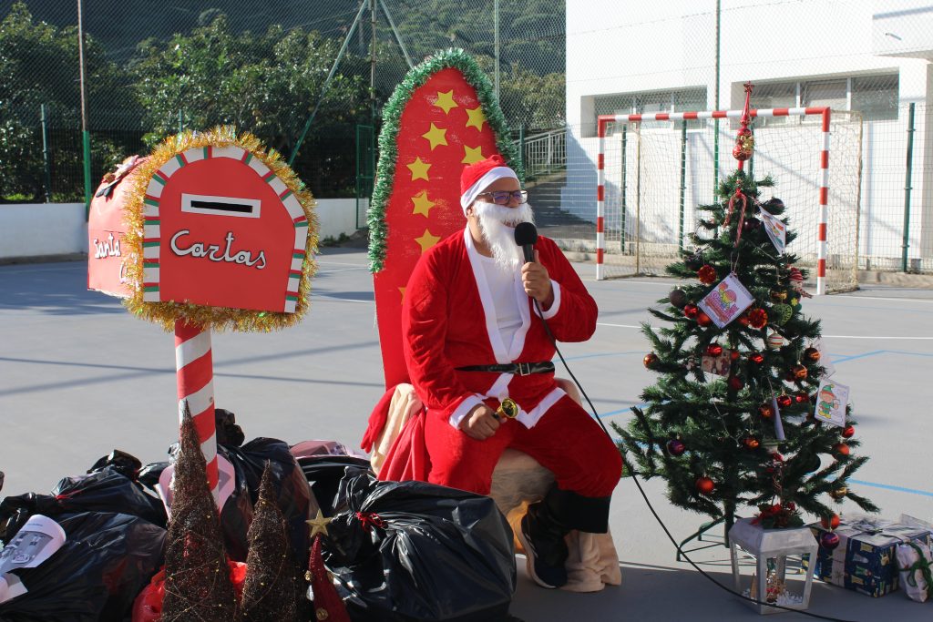 Papá Noel visitando Civitas