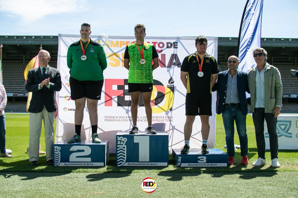 Campeón Campeonato de España de atletismo Feddi 2023