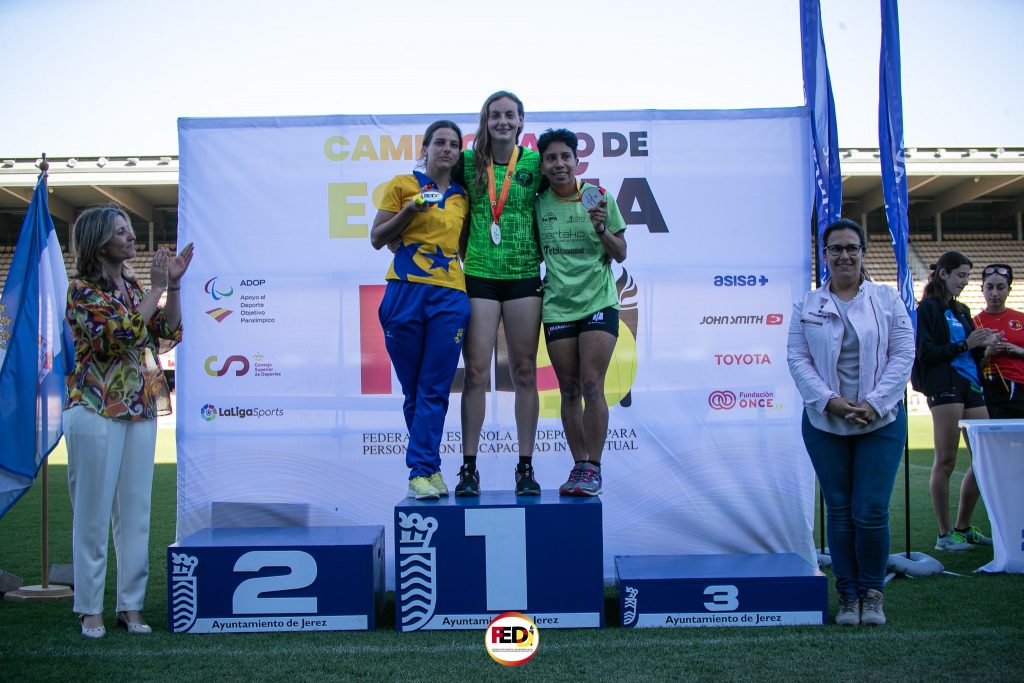 Campeona de España absoluta Selena Aguilar Campeonato de España de atletismo Feddi 2023