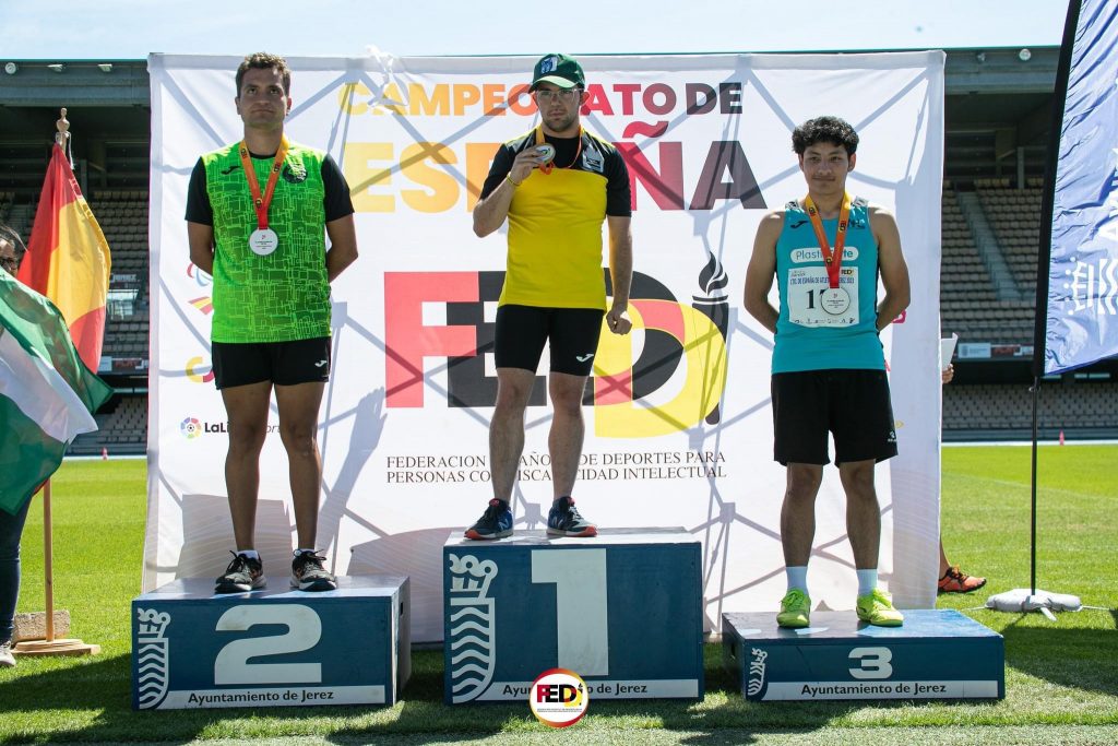 Entrega de medallas Campeonato de España de atletismo Feddi 2023