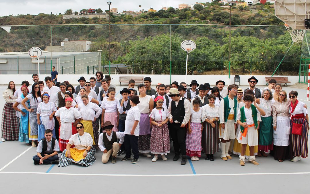 Día de Canarias 2023 en el centro de educación especial Civitas