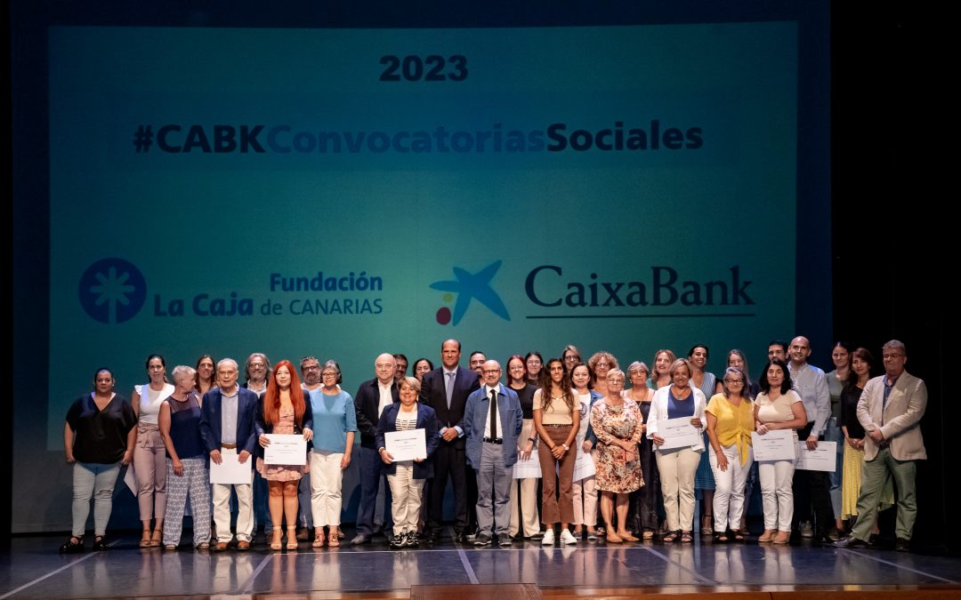 Firma Convenio CIVITAS – Fundación La Caja de Canarias y CaixaBank