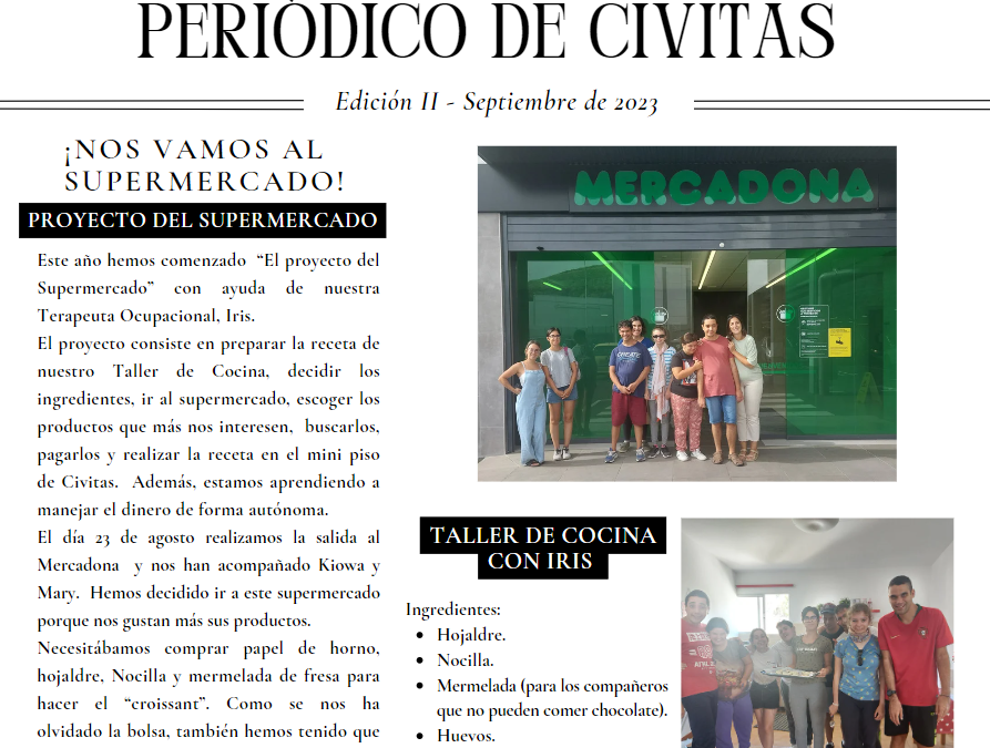 Segunda edición del periódico de CIVITAS