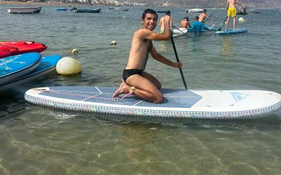 Paddle surf en Las Canteras